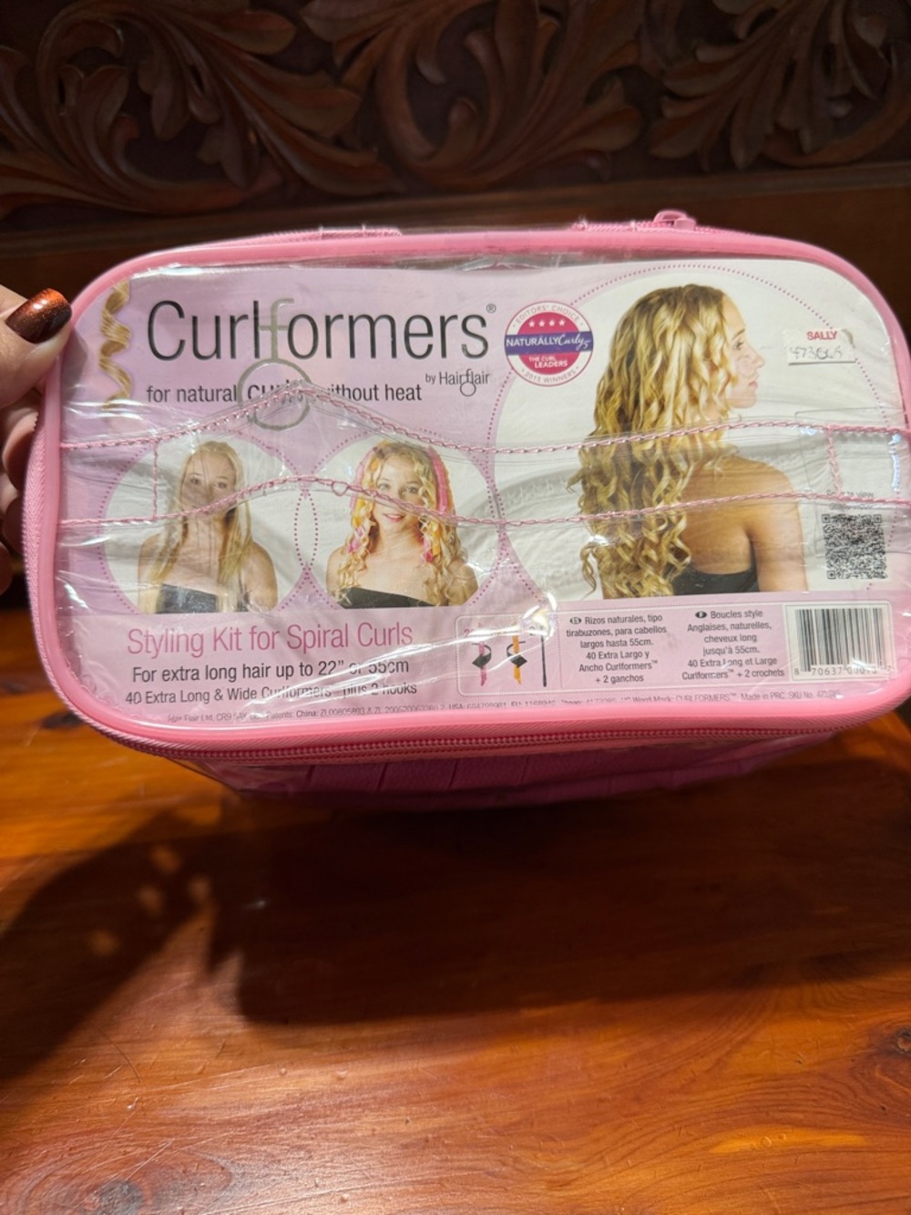 Curlformers Styling Kit for Spiral Curls by HairFlair for Extra Long Hair